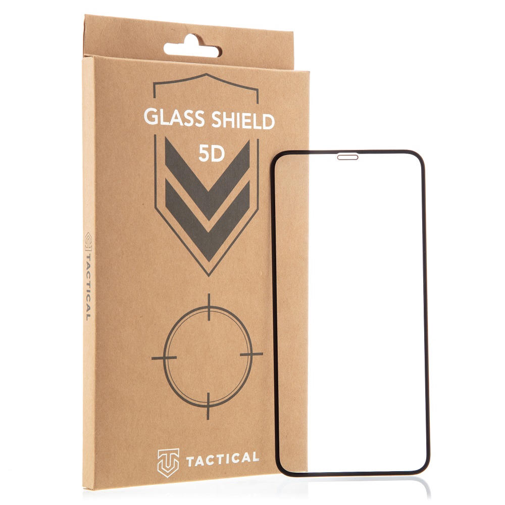 Levně Tactical Glass Shield 5D sklo pro Apple iPhone 11 Pro Max / XS Max Black