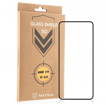 Tactical Glass Shield 5D sklo pro Honor X8 Black 