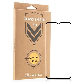 Tactical Glass Shield 5D sklo pro Realme C21Y/C25Y Black 