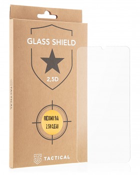 Tactical Glass Shield 2.5D sklo pro Xiaomi Redmi 9A/9AT/9C Clear