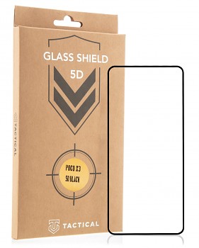 Tactical Glass Shield 5D sklo pro Poco X3 / X3 NFC / X3 Pro Black
