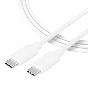 Tactical Smooth Thread Cable USB-C/USB-C  0.3m White