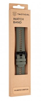 Tactical 679 Silikonový Řemínek pro Garmin Fenix 5/6/7 QuickFit 22mm Army Green