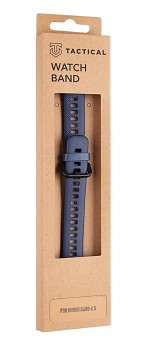Tactical 439 Silikonový Řemínek pro Honor Band 4/5 Blue