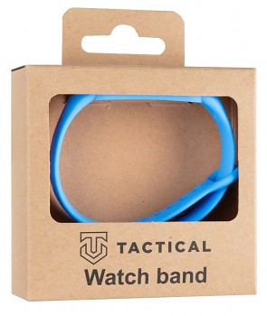 Tactical 667 Silikonový Řemínek pro Xiaomi Mi Band 5/6 Blue