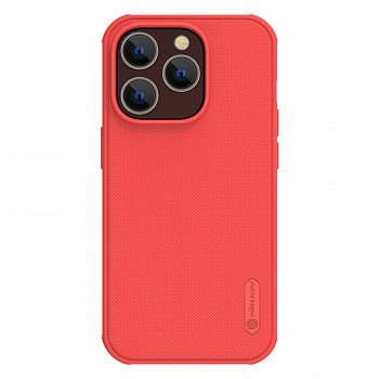 Nillkin Super Frosted PRO Zadní Kryt pro Apple iPhone 14 PRO MAX Red (Without Logo Cutout)