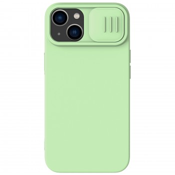 Nillkin CamShield Silky Magnetic Silikonový Kryt pro Apple iPhone 14 Green