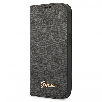 Guess PC/TPU 4G Metal Camera Outline Book Pouzdro pro iPhone 14 Black