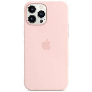 MM2R3ZM/A Apple Silikonový Kryt vč. Magsafe pro iPhone 13 Pro Max Chalk Pink