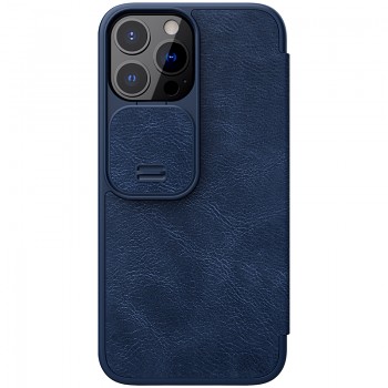 Nillkin Qin Book PRO Pouzdro pro Apple iPhone 13 Pro Blue