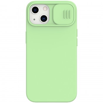 Nillkin CamShield Silky Silikonový Kryt pro Apple iPhone 13 Mint Green