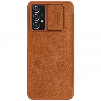 Nillkin Qin Book PRO Pouzdro pro Samsung Galaxy A73 5G Brown