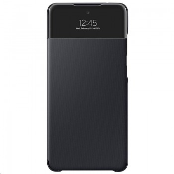 EF-EA725PBE Samsung S-View Pouzdro pro Galaxy A72/A72 5G Black