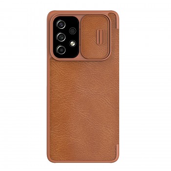 Nillkin Qin Book PRO Pouzdro pro Samsung Galaxy A53 5G Brown