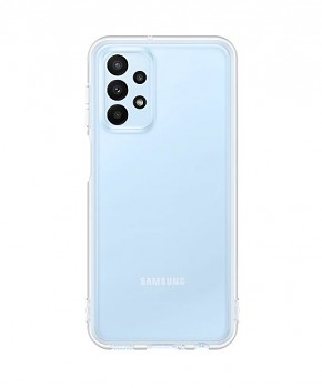 EF-QA235TTE Samsung Soft Clear Kryt pro Galaxy A23 5G Transparent