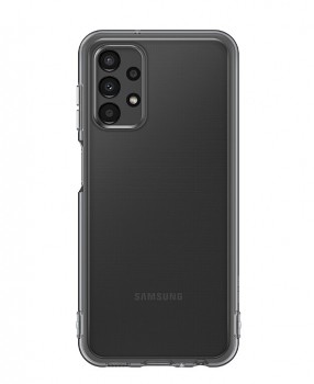 EF-QA136TBE Samsung Soft Clear Kryt pro Galaxy A13 5G Black