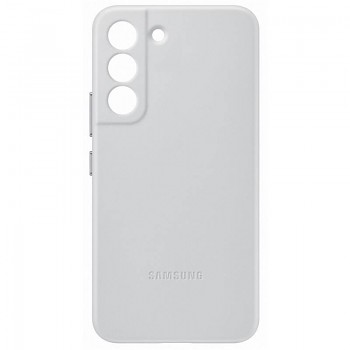 EF-VS901LJE Samsung Kožený Kryt pro Galaxy S22 Light Gray