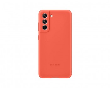 EF-PG990TPE Samsung Silikonový Kryt pro Galaxy S21 FE Coral