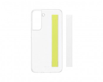 EF-XG990CWE Samsung Clear Strap Kryt pro Galaxy S21 FE White