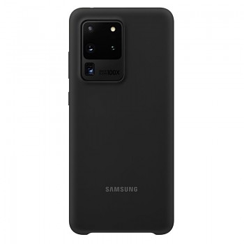 EF-PG988TBE Samsung Silikonový Kryt pro Galaxy S20 Ultra Black