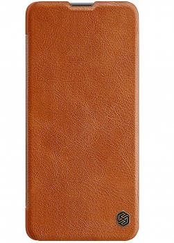 Nillkin Qin Book Pouzdro pro Xiaomi Redmi Note 11T 5G/Poco M4 Pro 5G Brown
