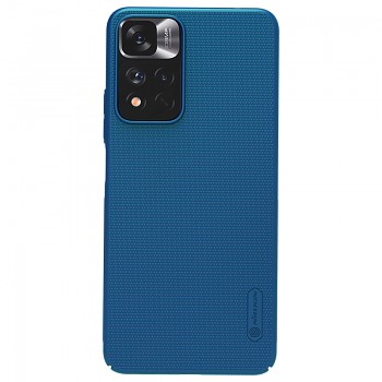 Nillkin Super Frosted Zadní Kryt pro Xiaomi Redmi Note 11T 5G/Poco M4 Pro 5G Peacock Blue