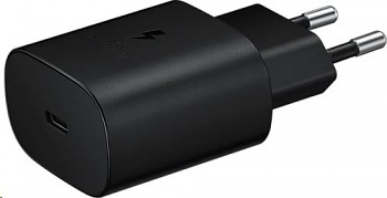 EP-TA800NBE Samsung USB Cestovní nabíječka s rychlonabíjením 25W Black
