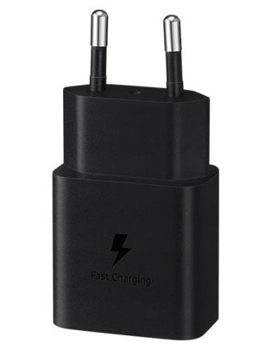 Levně EP-T1510NBE Samsung USB-C 15W Cestovní nabíječka Black