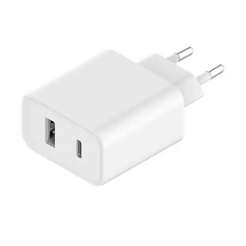 Xiaomi AD332EU USB/USB-C 33W Cestovní nabíječka White