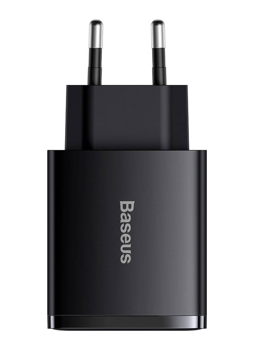Levně Baseus CCXJ-E01 Compact Quick Nabíječka USB-C 30W Black