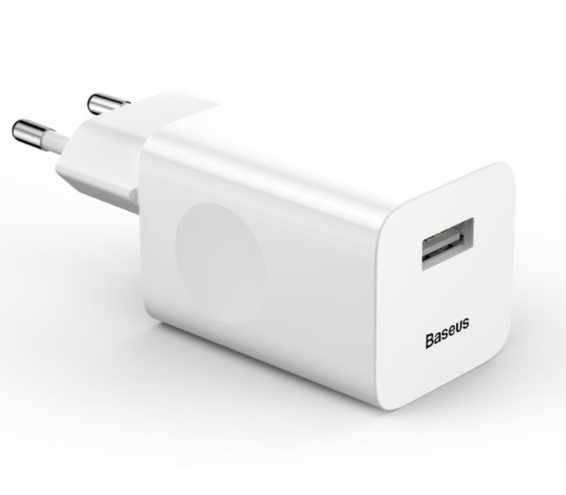 Levně Baseus CCALL-BX02 Quick Charger Nabíječka White