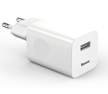 Baseus CCALL-BX02 Quick Charger Nabíječka White