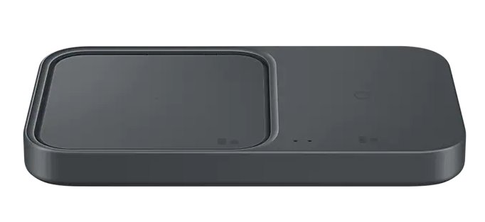 Levně EP-P5400TBE Samsung DUO Podložka pro Bezdrátové Nabíjení Black + Adaptér
