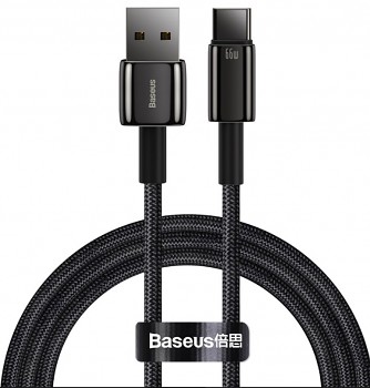 Baseus CATWJ-B01 Tungsten Gold Kabel USB-C 66W 1m Black