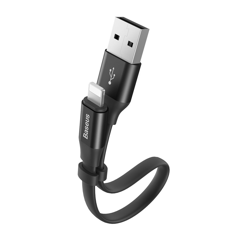 Levně Baseus CALMBJ-B01 Nimble Kabel Pro Apple 23cm Black
