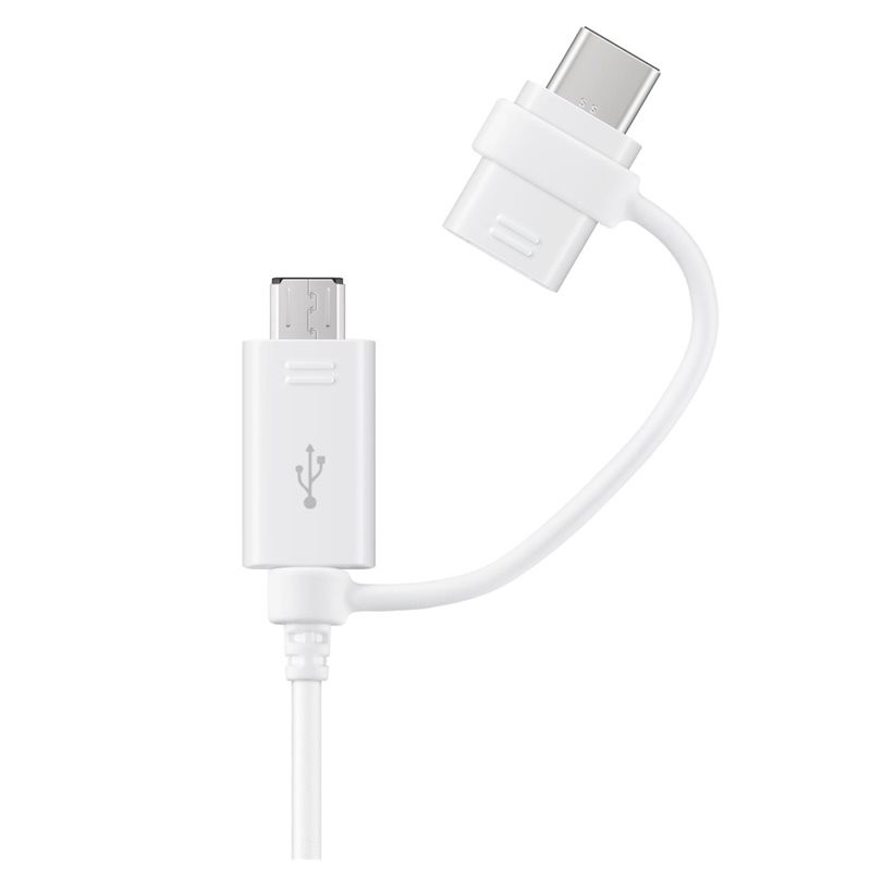 Levně EP-DG930DWE Samsung Combo Kabel Type C/micro USB White