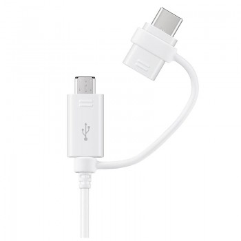 EP-DG930DWE Samsung Combo Kabel Type C/micro USB White