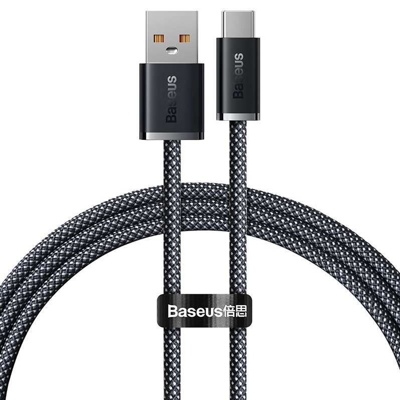 Levně Baseus CALD000616 Dynamic Series Fast Charging Datový Kabel USB - USB-C 100W 1m Gray