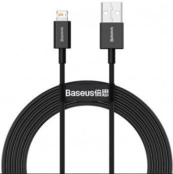 Baseus CALYS-C01 Superior Fast Charging Datový Kabel USB to Lightning 2.4A 2m Black