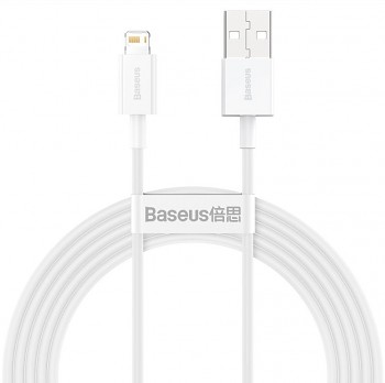 Baseus CALYS-C02 Superior Fast Charging Kabel Lightning 2.4A 2m White