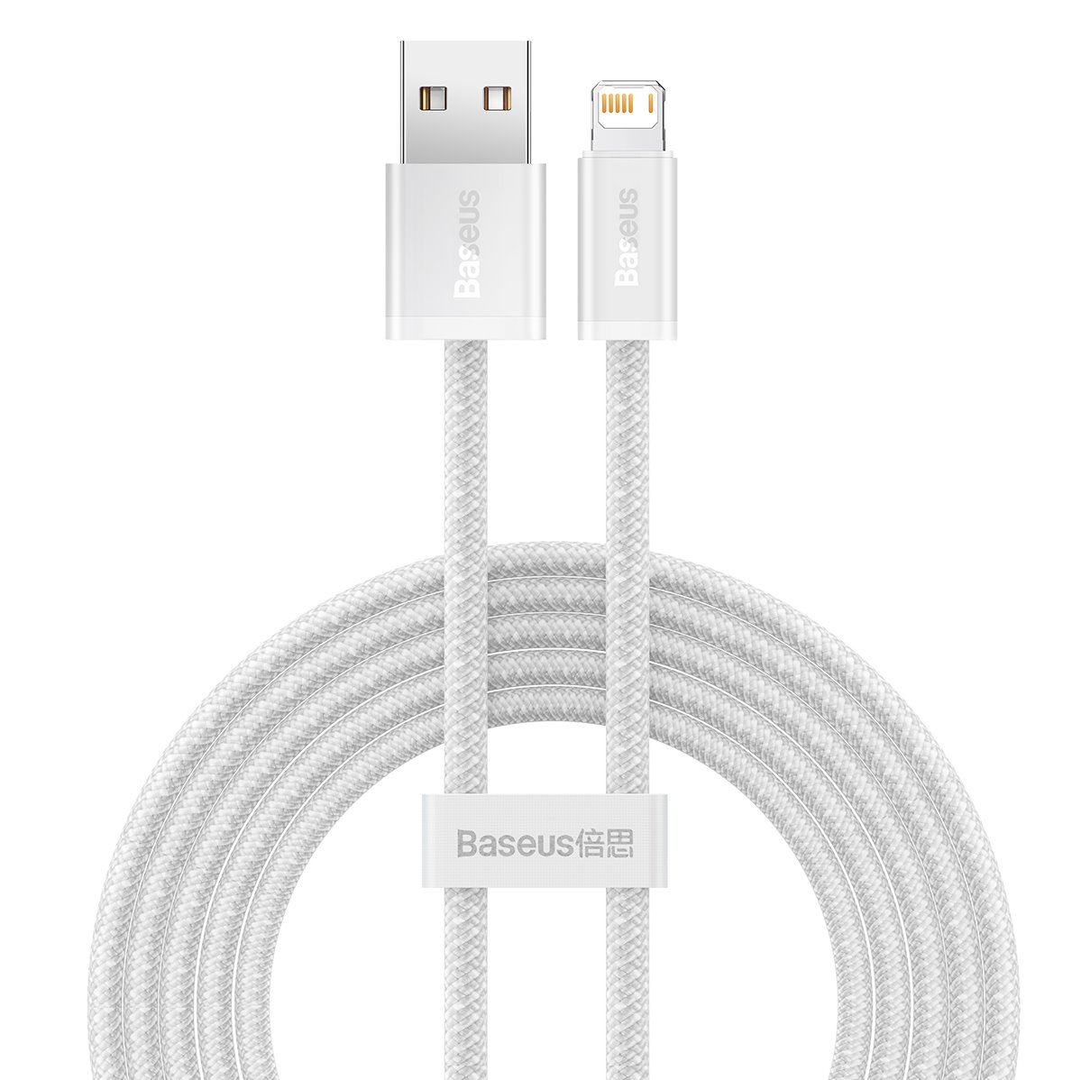 Levně Baseus CALD000502 Dynamic Series Kabel USB to Lightning 2.4A 2m White