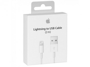 MD819 iPhone 5 Lightning Datový Kabel White 