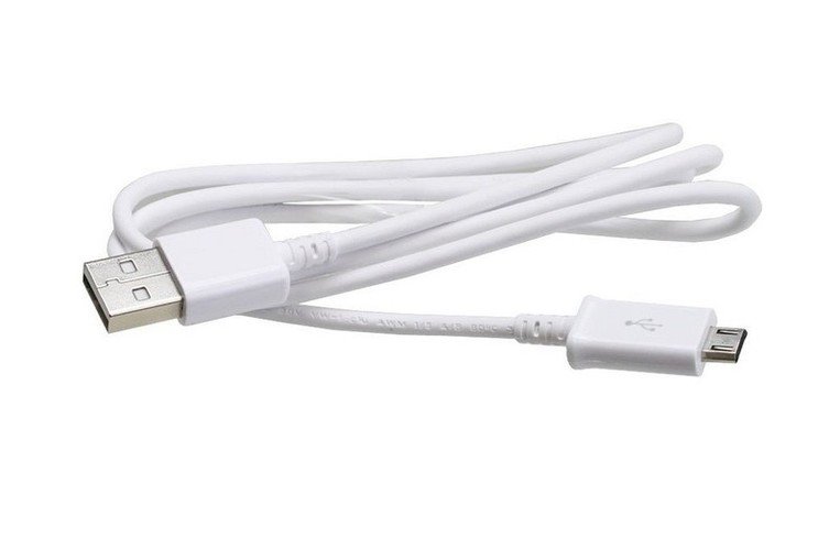 Levně ECB-DU4AWE Samsung microUSB Datový Kabel White (Bulk)