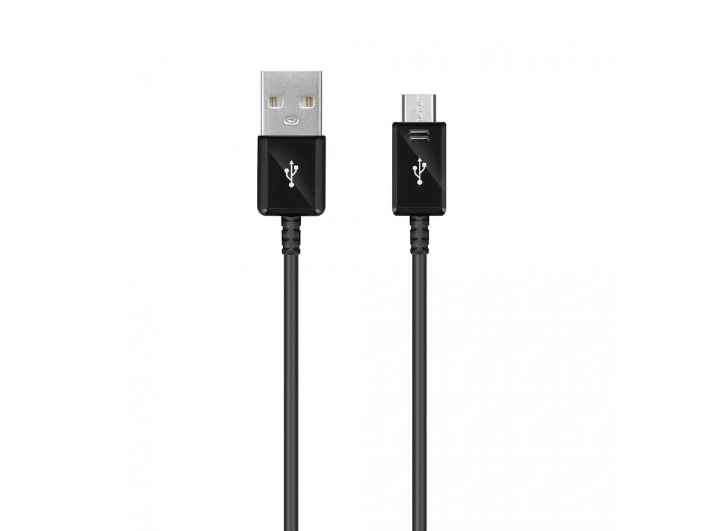 Levně EP-DG925UBE Samsung microUSB Datový Kabel Black (Bulk)