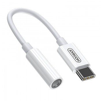 Joyroom SH-C1 Kabelová Redukce z USB-C na 3.5mm Audio Jack (female) White