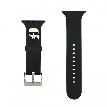 Karl Lagerfeld Karl Head Řemínek pro Apple Watch 42/44mm Black