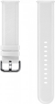 ET-SLR82MWE Samsung Watch Active2 20mm Kožený Řemínek White