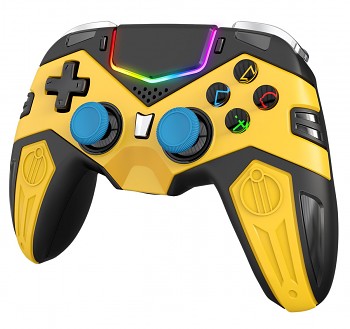 iPega 4019A Bezdrátový Herní Ovladač pro PS4/PS3/iOS/PC Black/Yellow