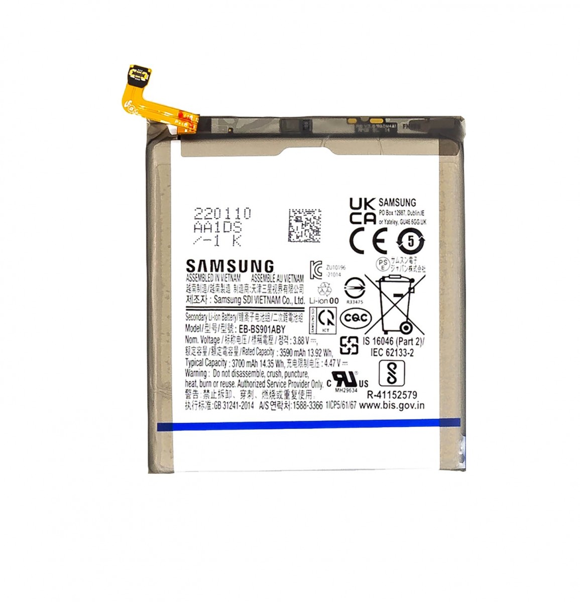 Levně EB-BS901ABY Samsung Baterie Li-Ion 3700mAh (Service pack)