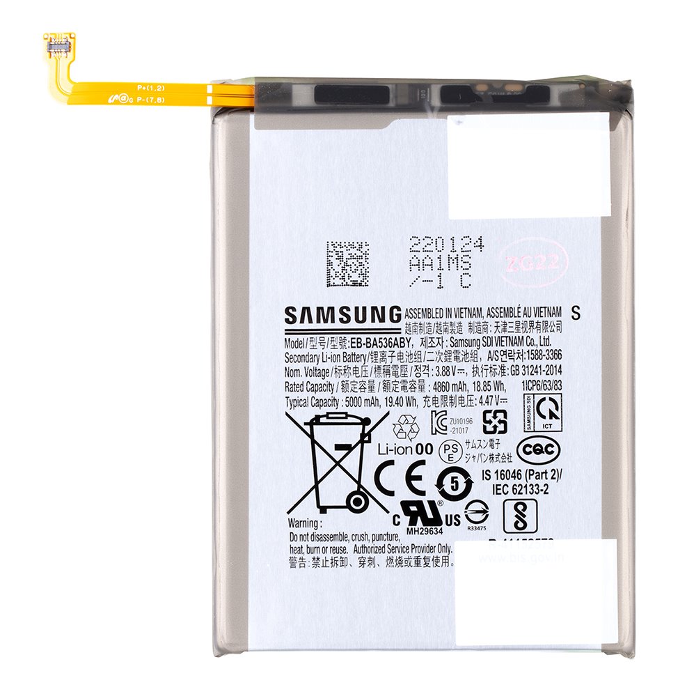 Levně EB-BA536ABY Samsung Baterie Li-Ion 5000mAh (Service pack)